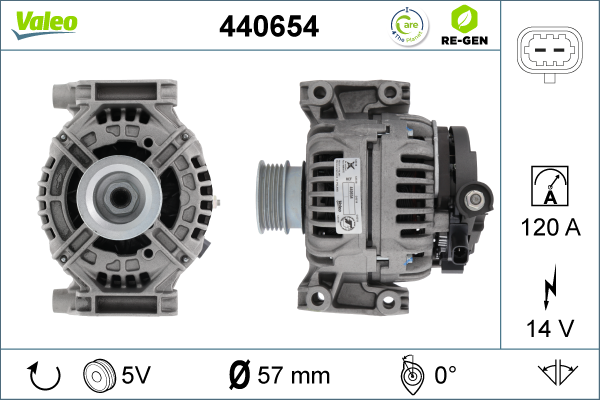 440654 VALEO Генератор