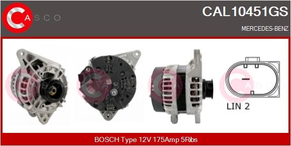 CAL10451GS CASCO Генератор