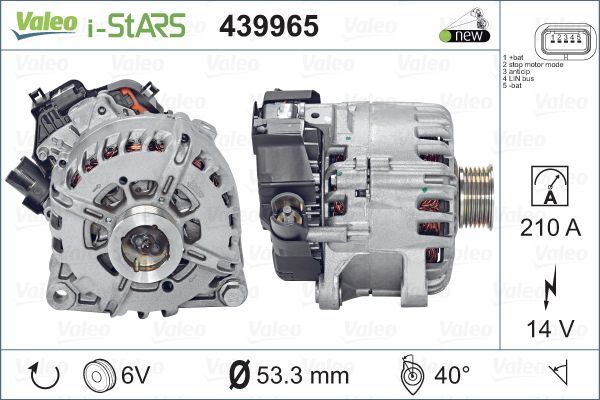 439965 VALEO Генератор