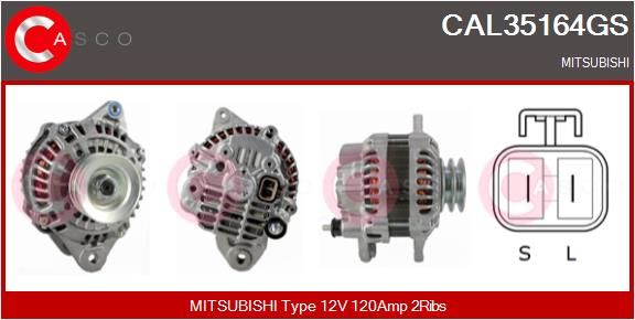CAL35164GS CASCO Генератор