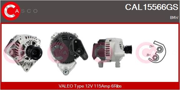 CAL15566GS CASCO Генератор