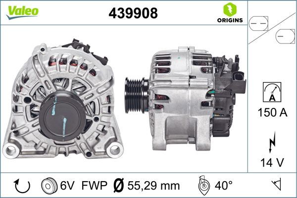 439908 VALEO Генератор