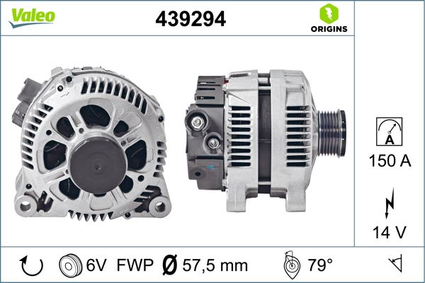 439294 VALEO Генератор