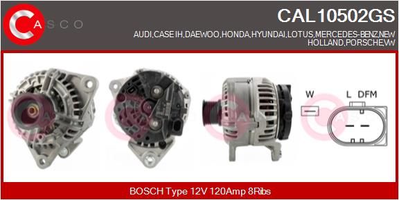 CAL10502GS CASCO Генератор