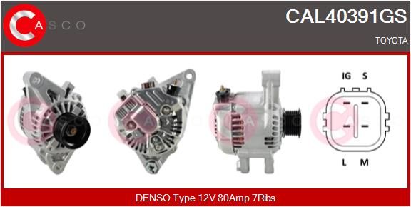 CAL40391GS CASCO Генератор