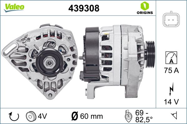 439308 VALEO Генератор