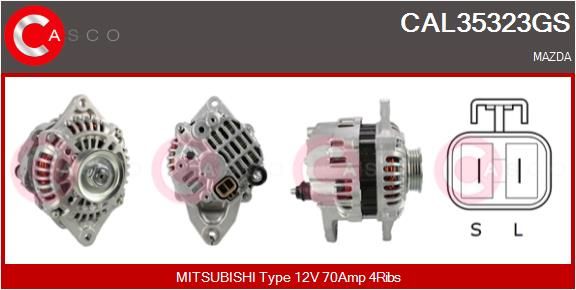 CAL35323GS CASCO Генератор