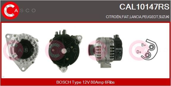 CAL10147RS CASCO Генератор