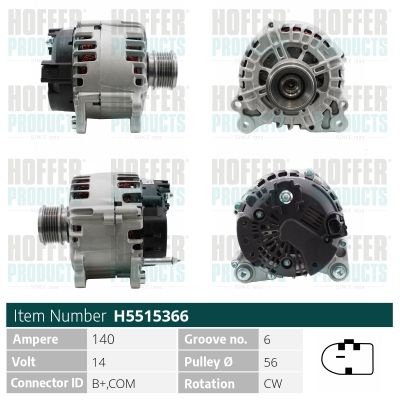 H5515366 HOFFER Генератор