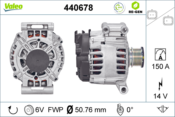 440678 VALEO Генератор