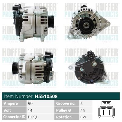 H5510508 HOFFER Генератор
