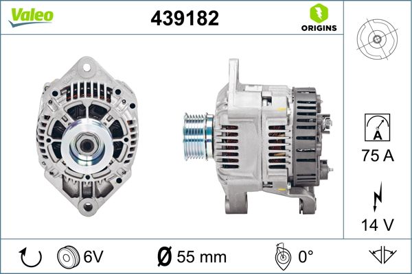 439182 VALEO Генератор