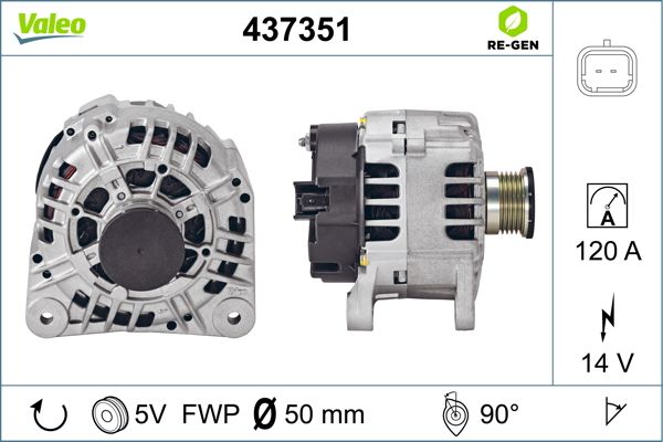 437351 VALEO Генератор