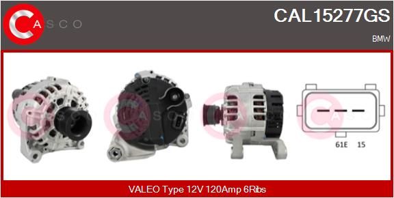 CAL15277GS CASCO Генератор