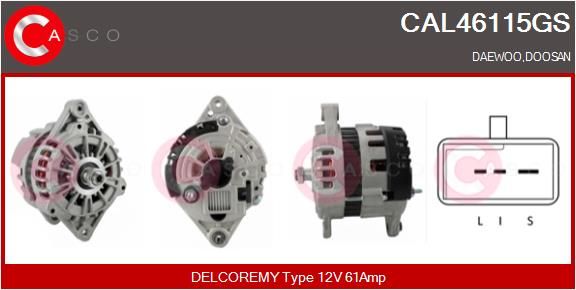 CAL46115GS CASCO Генератор