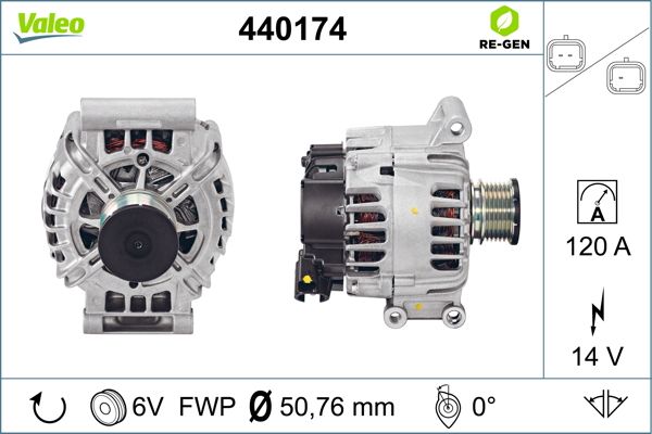 440174 VALEO Генератор