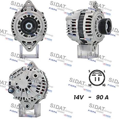 A12HT0640A2 SIDAT Генератор