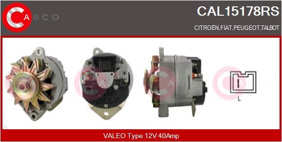 CAL15178RS CASCO Генератор
