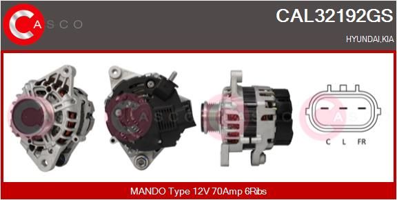 CAL32192GS CASCO Генератор