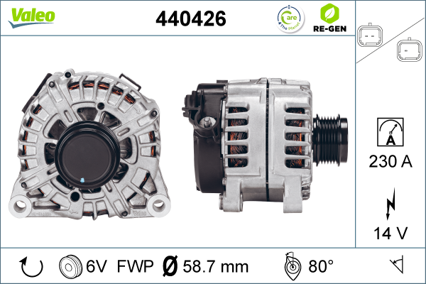 440426 VALEO Генератор