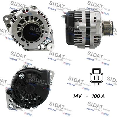 A12DR0162A2 FISPA Генератор