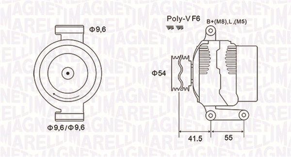 063731862010 MAGNETI MARELLI Генератор