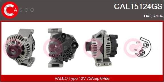 CAL15124GS CASCO Генератор
