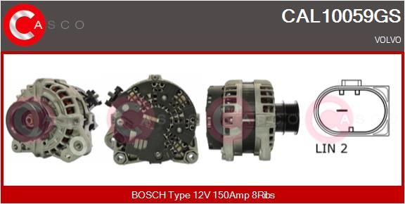 CAL10059GS CASCO Генератор