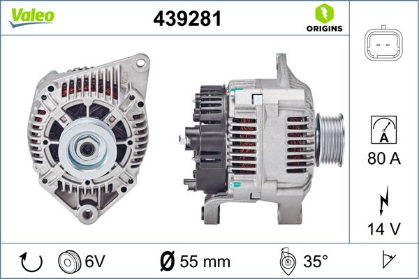 439281 VALEO Генератор