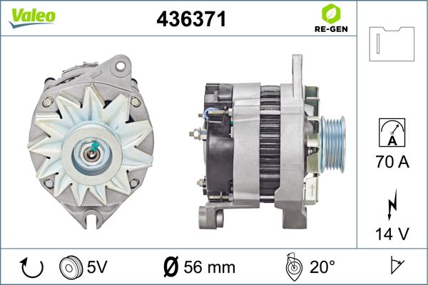 436371 VALEO Генератор