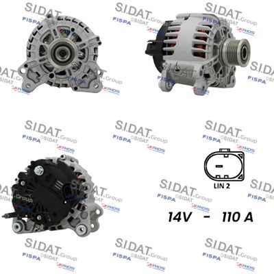 A12VA0534 SIDAT Генератор