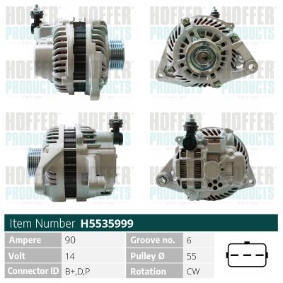 H5535999 HOFFER Генератор