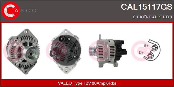 CAL15117GS CASCO Генератор