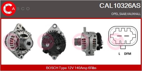 CAL10326AS CASCO Генератор