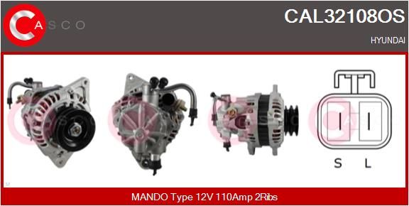 CAL32108OS CASCO Генератор
