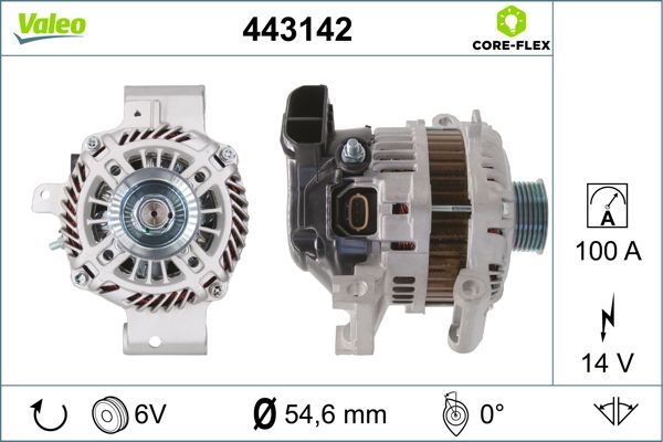 443142 VALEO Генератор