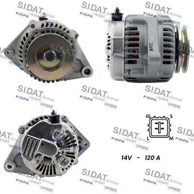 A12DE1219A2 FISPA Генератор