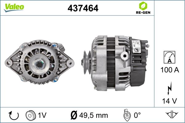 437464 VALEO Генератор