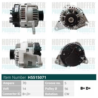 H5515071 HOFFER Генератор