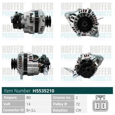 H5535210 HOFFER Генератор