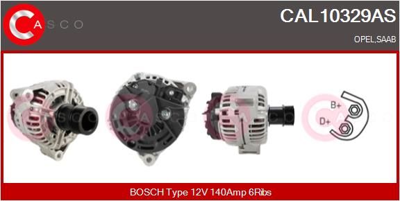 CAL10329AS CASCO Генератор