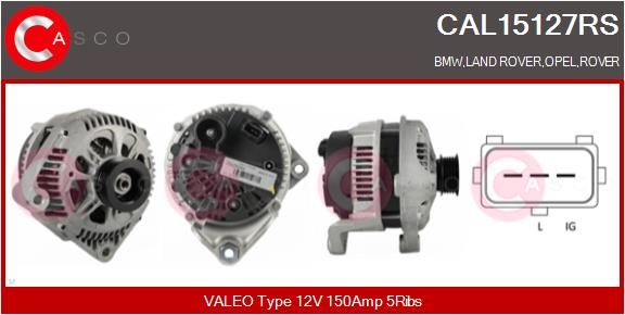 CAL15127RS CASCO Генератор