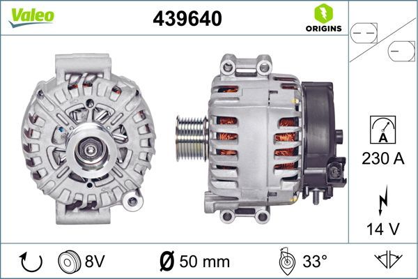 439640 VALEO Генератор