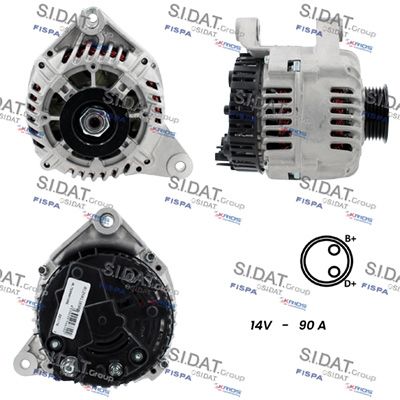 A12VA1169A2 SIDAT Генератор