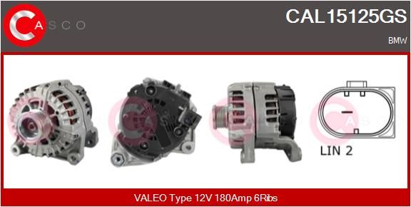 CAL15125GS CASCO Генератор