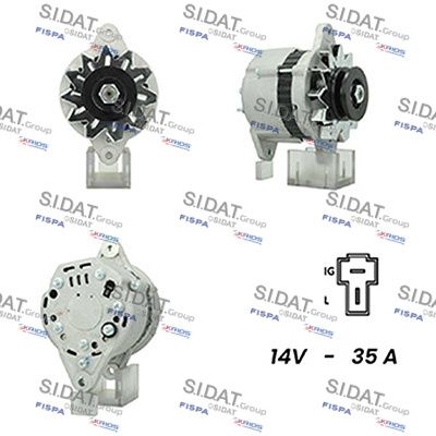 A12HT0366A2 SIDAT Генератор