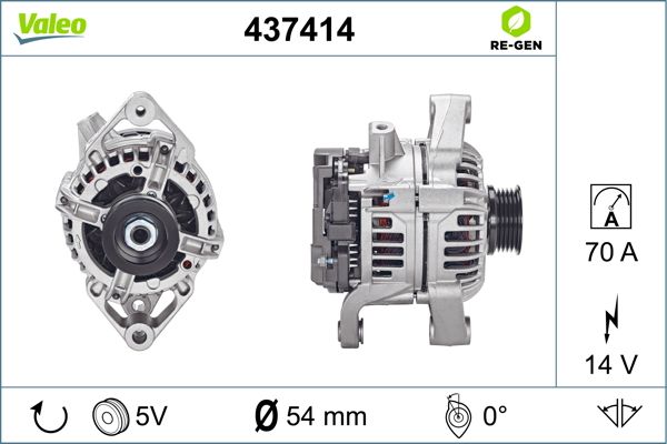 437414 VALEO Генератор