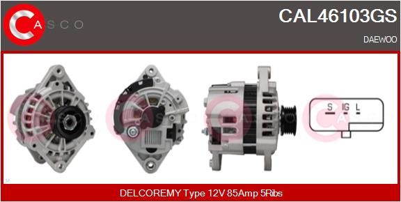 CAL46103GS CASCO Генератор