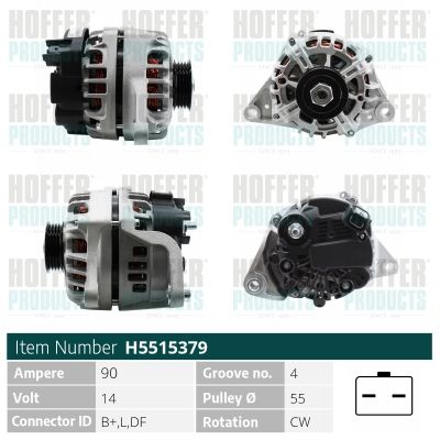 H5515379 HOFFER Генератор