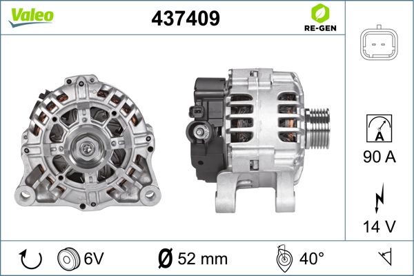 437409 VALEO Генератор